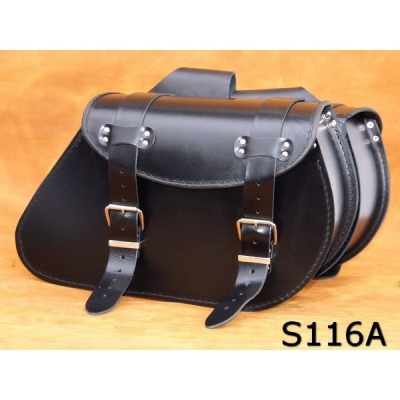 Kožené brašny S116, 2x14L