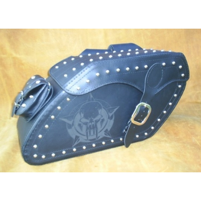 Kožené moto brašny S5 Intruder, 2 x 24L