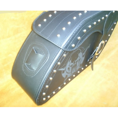 Kožené moto brašny S5 Intruder, 2 x 24L