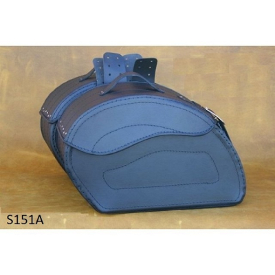 Kožené brašny na chopper S151