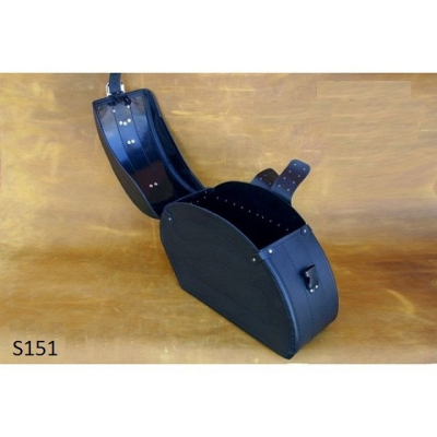 Kožené brašny na chopper S151