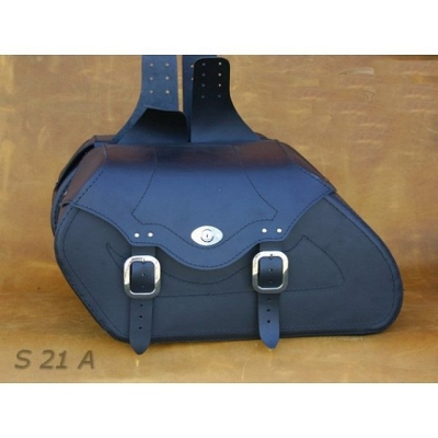 Kožené moto brašny S 21, 2 x 30L