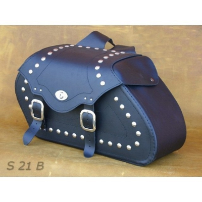 Kožené moto brašny S 21, 2 x 30L