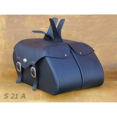 Kožené moto brašny S 21, 2 x 30L