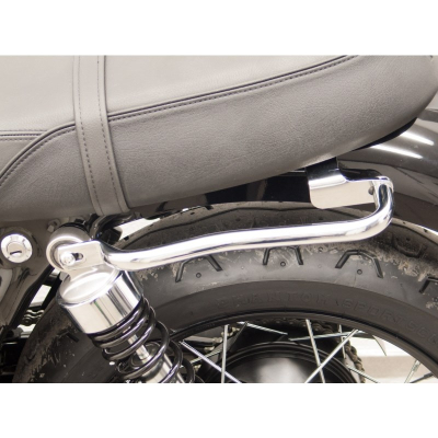 madlo spolujezdce Fehling Triumph Bonneville T100 (17-) chrom  levé