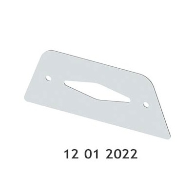 Chromový kryt pro opěrku De Luxe nízká