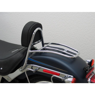 opěrka řidiče s nosičem Fehling Harley Davidson FLSTF Fat Boy 07-11