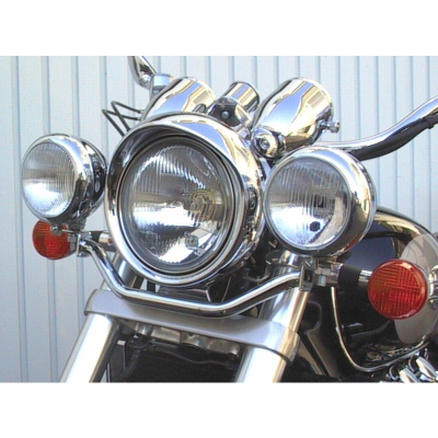 rampa na přídavná světla Fehling Honda F6C 96-01 chrom