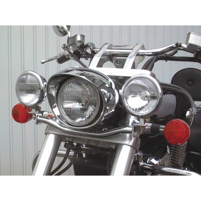 rampa na přídavná světla Fehling Honda VTX1800 01-06 chrom