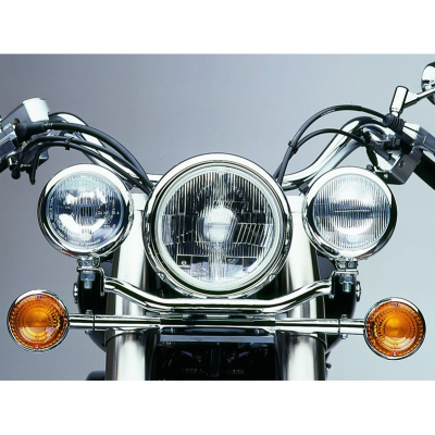 rampa na přídavná světla Fehling Yamaha XVS 1100 Classic 99-02 chrom