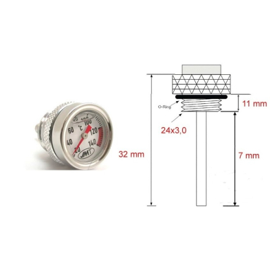 Ukazatel teploty oleje