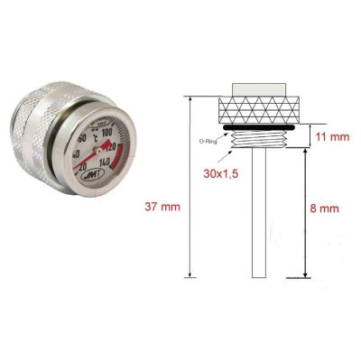 Ukazatel teploty oleje