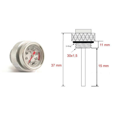 Ukazatel teploty oleje