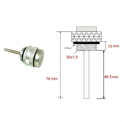 Ukazatel teploty oleje
