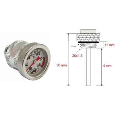 Ukazatel teploty oleje