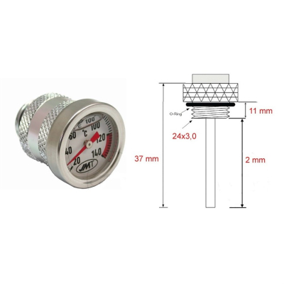 Ukazatel teploty oleje