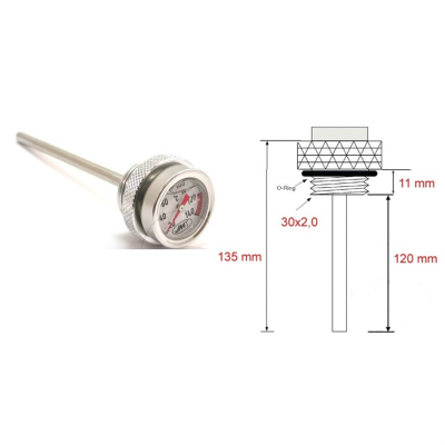 Ukazatel teploty oleje