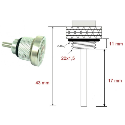 Ukazatel teploty oleje