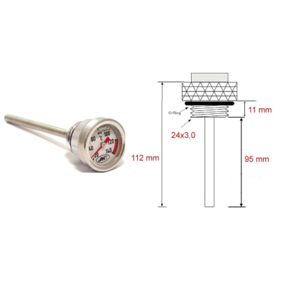 Ukazatel teploty oleje