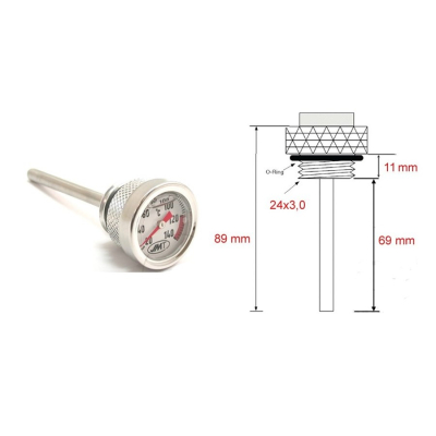 Ukazatel teploty oleje