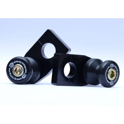 Přídavné ochranné špulky na kyvku (pár), pro motocykly HONDA, černé