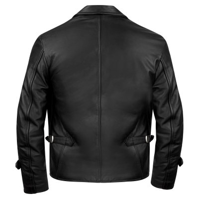 Kožená německá letecká bunda BF-109 Jagdflieger černá