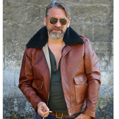 Kožená německá letecká bunda Lima