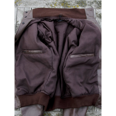 Kožená letecká USA bunda A-1