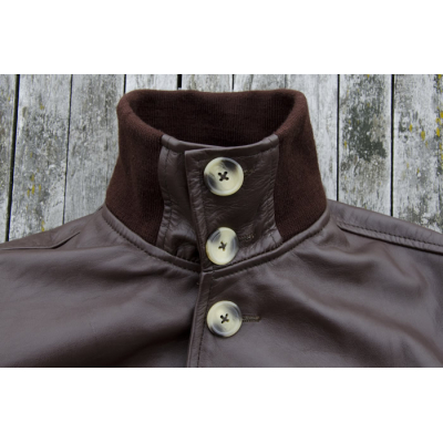 Kožená letecká USA bunda A-1