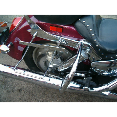 Honda VTX 1300 Custom podpěry s podporou pod moto brašny