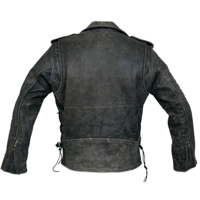 Kožený křivák Vintage s vyjímatelnými CE chrániči