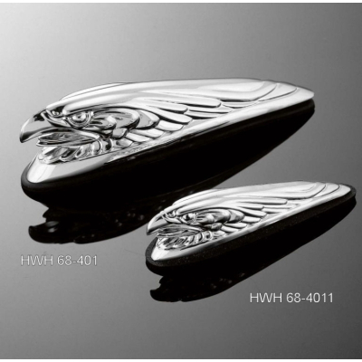 Soška Highway Hawk EAGLEHEAD na blatník (orel), 12cm, chrom