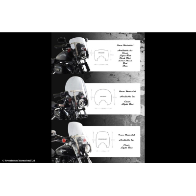 Harley-Davidson Iron 883  Plexi Vanguard