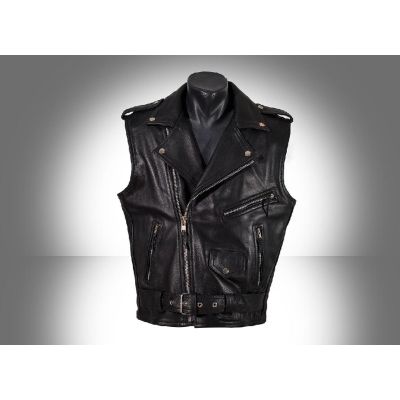 Kožená vesta křivák