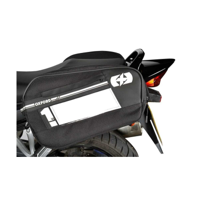 Boční brašny na motocykl OXFORD F1 černé, 45L