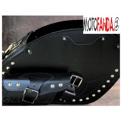 Kožené brašny S261 se zámkem 57x37x20cm