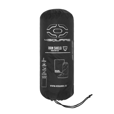 Návleky na boty s reflexním prvkem a podrážkou, NOX - Francie (černé)