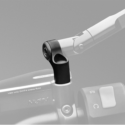 Závitová redukce pro BS887B zpětná zrcátka RIZOMA pro motocykly BMW / DUCATI / HONDA / KAWASAKI / SUZUKI / TRIUMPH, černý (1sada