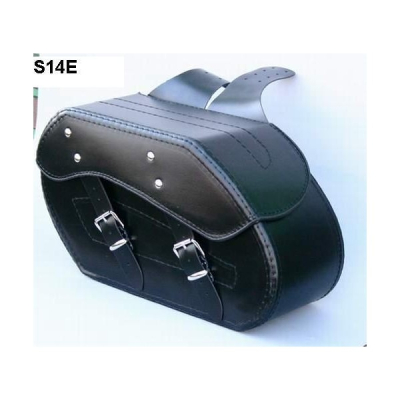 Kožené moto brašny S14, 2x22L