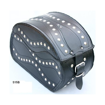 Kožené moto brašny S15 vyztužené, 2x20L