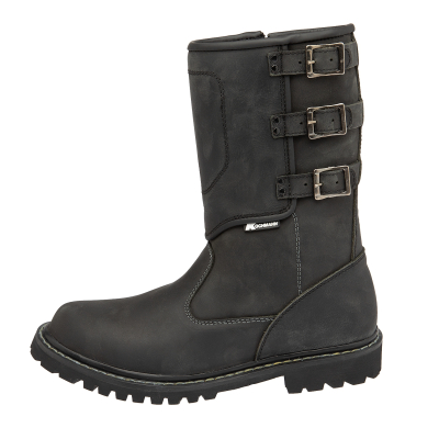 Kožené boty na motorku Kochmann Nevada černé