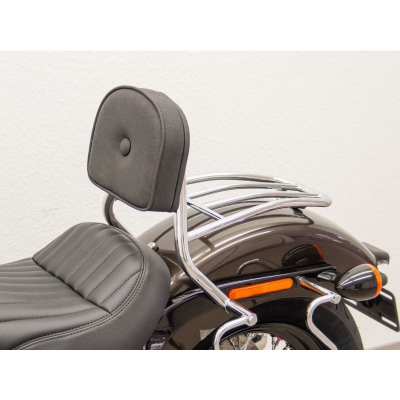 opěrka řidiče Fehling Harley Davidson HD Softail Street Bob 2018- , černá