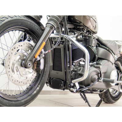 padací rám Fehling Harley Davidson HD Softail Street Bob 2018-, černý
