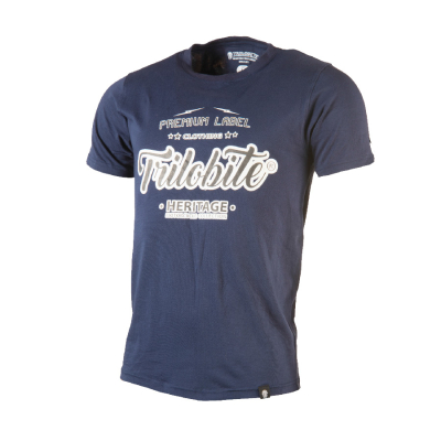 Tričko Trilobite 1831 Heritage mens blue, vel. M