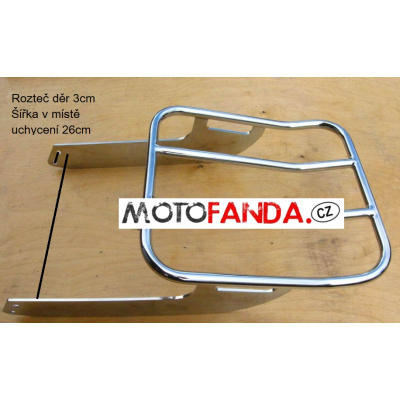 YAMAHA XVS 1300 Midnight Star nosič na originál opěrku