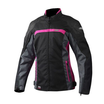 Dámská bunda na moto XRC Pill WTP ladies jacket blk/pink