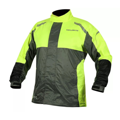 Pláštěnka Trilobite 2291 Raintec jacket men black/grey/yellow fluo
