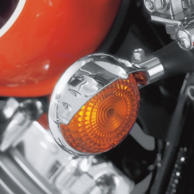 Highway Hawk Štítky TECH GLIDE na originální blinkry pro motocykly YAMAHA XV/XVS/XVZ (2ks)