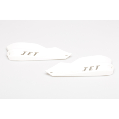 JET chrániče pro řídítka 28 mm bílé-sada SW-Motech