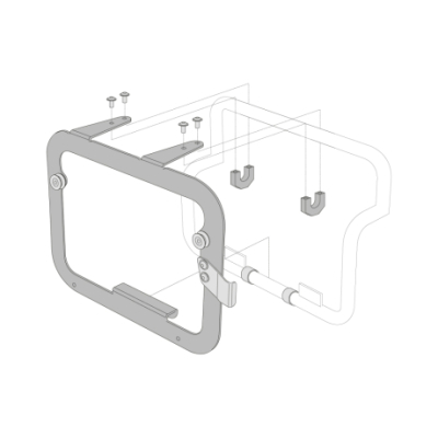 BMW R 1200 GS Adv. do roku 2013 Adaptér pro orig. nosiče  SW-Motech